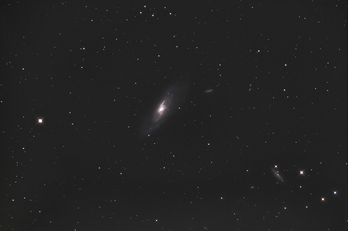 M106_v2_1600.jpg - M106 Galaxy  Instrument: Takahashi Epsilon 160  / M25C