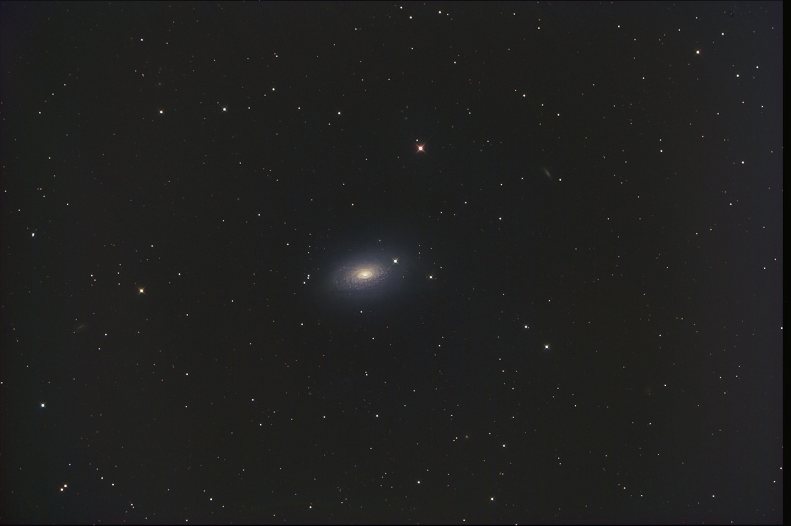 M63_66percent_v3.jpg - M63 'Sunflower Galaxy'. Instrument: ASA 10" f/3.8 / M25C  Higher resolution image 
